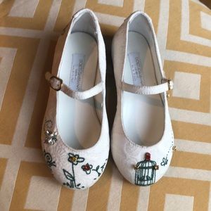 New! Dolce & Gabbana Mary Jane Flats size 25 Euro